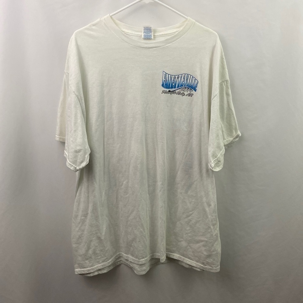 Fayetteville AR 2014 Motorcycle Rally 2XL T Shirt